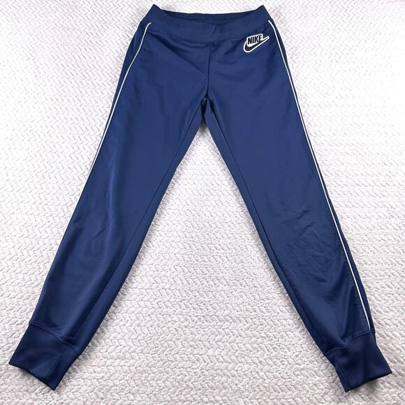 Nike Jogger Sweatpants Men's Small Pocket Embroidered Patch Logo Blue RN56323 - Picture 10 of 11